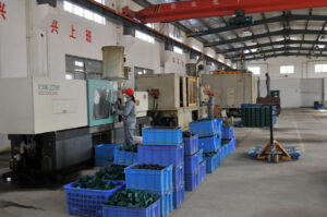 pipe clamp plastic injection factory workshop
