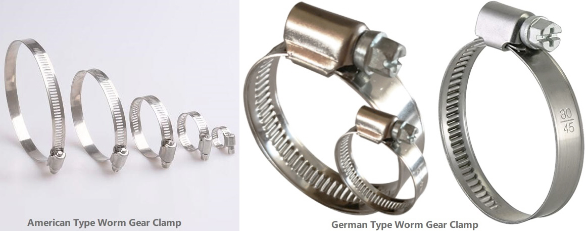 Worm gear clamps | worm drive hose clamps