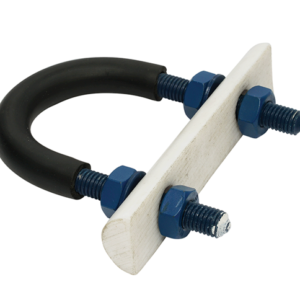 Rubber insulated U bolt with I-rod